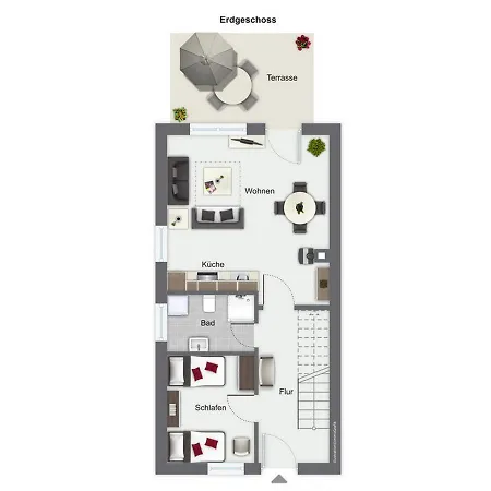 بيت للعطل Urlauberdorf Haus 53a *